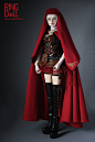 RD 小红帽 官服 红色长斗篷修女战斗服*RC60-58 BJD/SD娃娃 娃衣-淘宝网