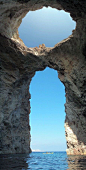 【希臘】Macry洞- 北部島的Poliegos，以東約10公里（米洛斯）