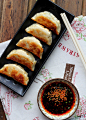 Pot Stickers-Chive and Pork // China Sichuan Food