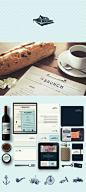 Auberge Handfield by Carolane Godbout, via Behance