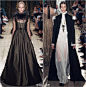 Valentino F/W 2016 Haute Couture｜灵感取自大文豪莎士比亚，时光被拉回伊丽莎伯时代～这也是华伦设计师双人组的最后一个系列，本季高定后，女设计师Maria Grazia Chiuri即将走马上任Dior空缺已久的创意总监一职～ ​​​​