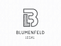 Blumenfeld Legal (BL) Logo