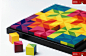 naef旗舰店 预定 瑞士Naef木制进口儿童玩具 Mosaik100块立体拼图积木 益智