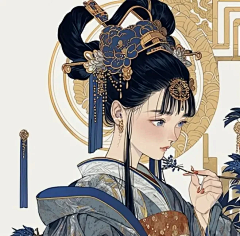 ~小迷糊~采集到风姿婉约 倾心古风