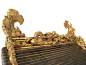 Incredible Large Japanese gold guilt Buddhist Shrine