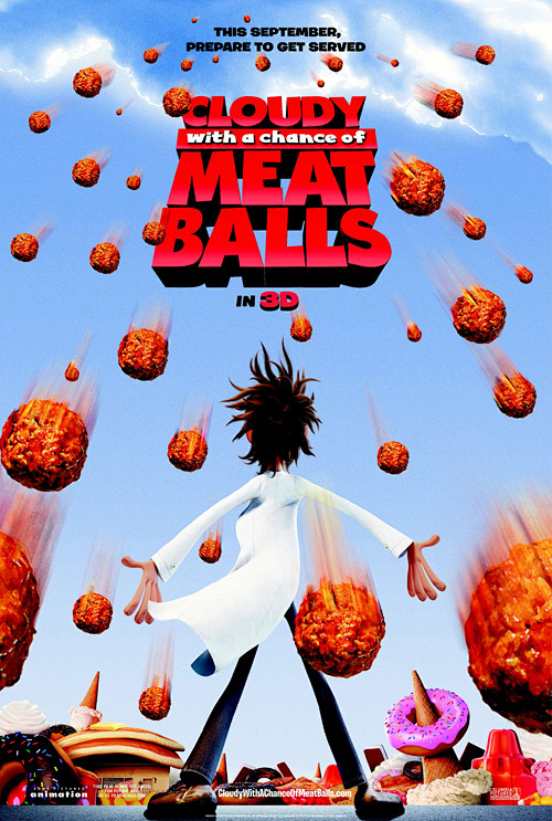 索尼3D动画电影《天降美食》发布最新海报...