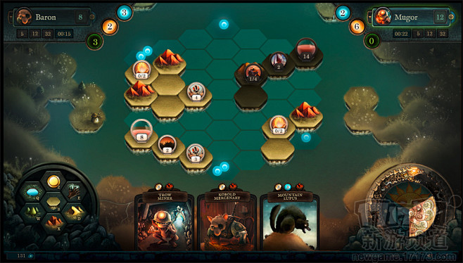 Faeria-游戏截图，Game UI，...