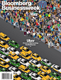 ilovedust's Uber Illustration Covers Bloomberg Businessweek