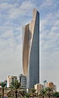 Al Hamra Tower, Kuwait City, 412 m, 80 floors (Copyright: Pawel Sulima / SOM)