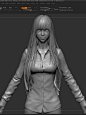 Long Hair, Shin JeongHo : This is my test for new character modeling.
Thank you!  Good luck to you!!