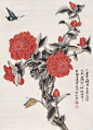  俞致贞，（1915-1995.5.）女，汉族，北京人。字一云。画室名百花书屋。 著名花鸟画家。中国美术家协会会员，中国老年书画会顾问，中国书画函授大学教授，北京工笔重彩画会副会长，北京花鸟画会名誉会长 。 擅长工笔花鸟、草虫、蔬果 。丈夫刘力上，也是著名花鸟画家。


刘力上，1916年生。又名力尚。别名刘岂,江苏江都人。擅国画。中央工艺美术学院。早年随张大千先生学习人物画、山水画。

