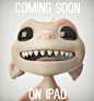 pushing inc iPad : Following on from the littlefella, pushing inc is our second interactive character experience. Coming soon on the iPad

##吉祥物##怪兽##眼镜##可爱##动物##萌##3D##角色##