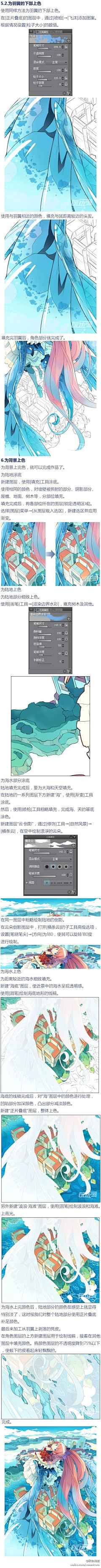 倒萨大多数采集到绘画教程