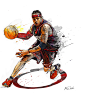 NBA- Allen Iverson on Behance