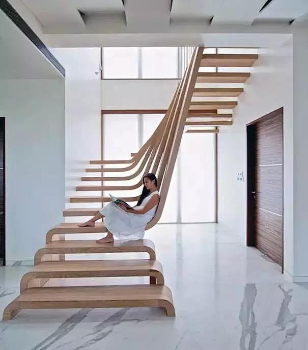 如果有这样的楼梯，我宁愿天天爬楼梯了~