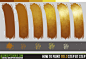 How to paint gold tutorial by ConceptCookie on deviantART