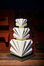 建筑师最爱 超有设计感的几何蛋糕-婚礼时光-分享最美好的时光