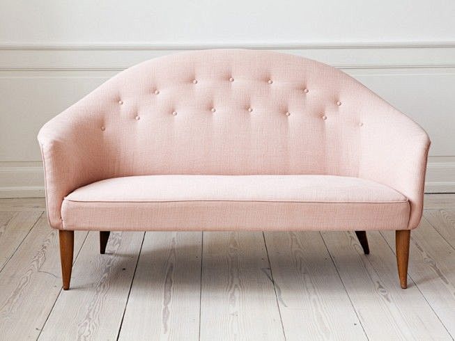 Cutest pink couch