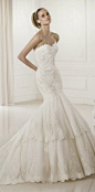 Pronovias Costura 2015 Bridal Collection | bellethemagazine.com