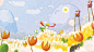 Mario Yoshi Shy Guy  / 1280x720 Wallpaper