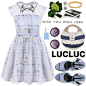 Promoted : www.lucluc.com
Dress : http://www.lucluc.com/dresses/lucluc-blue-organza-plaid-skater-dress.html
Bag : http://www.lucluc.com/bags/lucluc-blue-twist-lock-straw-tote-bag.html
#lucluc