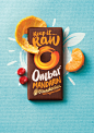 We Can Practically Taste the Flavors of These Stunning Chocolate Bars : Bright, bold, and beautiful. OCEAN BRANDING redesigned OMBAR chocolates, 
giving them beautiful pops of color that are indicative of each 
mouthwatering flavor. Foiling adds a touch o