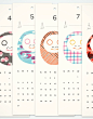Daruma Calendar 2015日历设计//Akiko da Silva 设计圈 展示 设计时代网-Powered by thinkdo3