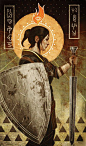 Dragon Age: Inquisition - Shaper Valta in-game tarot card: 