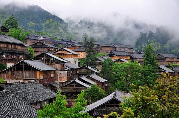 堂安，细雨 黔东遗风