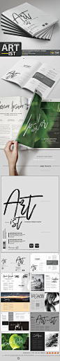 Art-ist Magazine Template V.6 - Magazines Print Templates