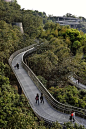 金牛山森林步道，中国钢架悬空栈道的先河