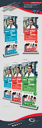 Data Center Business Roll-Up - Signage Print Templates