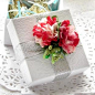 低调奢华质感浪漫韩式结婚喜糖盒个性DIY皮纹纸艺术包装礼物盒-淘宝网