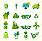 绿色环保节能新能源图标吊牌节能减排宣传DM平面海报矢量设计素材-淘宝网