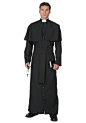 Adult Religion Costumes - Nun, Priest Halloween Costume