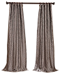 Safi Silver Jacquard Curtain - Traditional - Curtains - Half Price Drapes