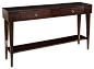 Antero Espresso Console Table traditional coffee tables