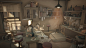 BLACKSAD - Environmental work [UE4] Scene , Nic Belliard : Hi!<br/>I'd like to present my graduation work!<br/>The goal of this project is to translate a Graphic Novel and its “Graphic” style in 3D based on its shading, geometry, compositions,