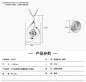 925纯银项链女吊坠锁骨水晶饰品百搭毛衣链韩国流行配饰礼物刻字-tmall.com天猫@北坤人素材