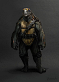 Cool Gritty NINJA TURTLES Character Illustrations - News - GeekTyrant