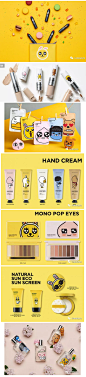 【Face Shop x Kakao Friends Collaboration】
各种高颜值美妆品牌玩跨界，包装竟然可以这么美~