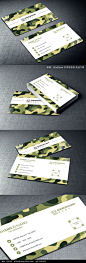 军绿色特种部队名片设计AI素材下载_商业服务名片设计模板