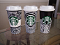 Starbucks decorated cups.....put them on display around the house!