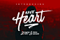 Have Heart : Have Heart is a set of 2 hand-made marker pen fonts, designed to combine perfectly and allow you to create stunning hand-lettering quickly and easily. Also included is a set of 12 bonus