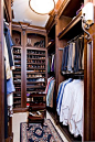 Men's closet by In Detail Interiors. Tim's Closet