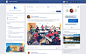 Facebook Redesign Concepts – Muzli -Design Inspiration : via Muzli design inspiration