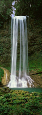 瀑布，索罗门群岛 