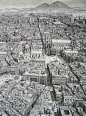 This amazing artist draws famous cities using only his memory