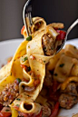 Italian Drunken Noodles