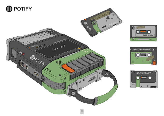 spotify / cassette p...